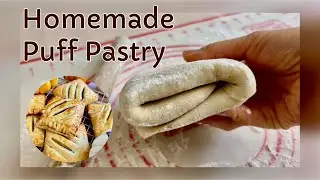 Homemade Puff Pastry with Pumpkin & Apple filling - So Easy 😋  Bake it with your favorite filling!