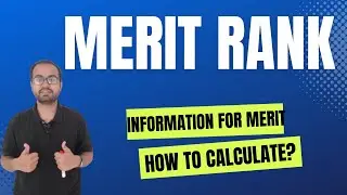 Merit Rank Information