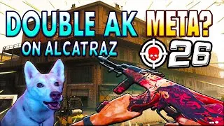 Using Dual AK On Alcatraz (Warzone - Rebirth Island)