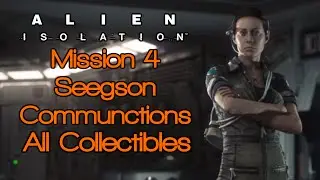 Alien Isolation Mission 4 | All Collectibles | Blueprints, ID Tags, Archive & Nostromo Logs