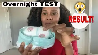 Pampers Baby Dry OVERNIGHT TEST RESULTS