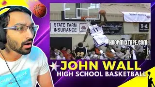 Soccer Fan Reacts to John Wall Official Hoopmixtape Vol.1; BEST Player In The Nation. (Basketball)