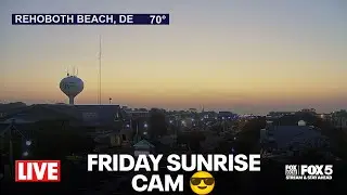 FRIDAY SUNRISE CAM 😎 | FOX 5 DC