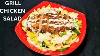 The Grilled Chicken Salad | Healthy Salad Recipe | Weight Lose Salad