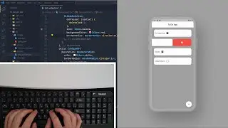 ASMR Programming - Todo List App - No Talking
