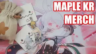 Я купил немного товаров MapleStory Korea???