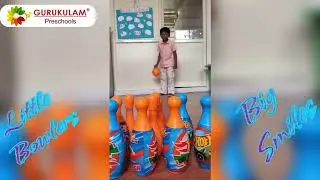Gurukulam-Koramangala Learning,laughing,bowling - UKG Orange Day Celebration #BestPreschool
