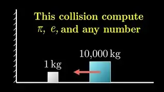 Why do colliding blocks compute NOT ONLY pi? (3Blue1Brown's video elaboration)