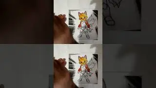 SUPER KITTEN. 😻😻 #drawing #howtodraw #art #tutorial #sketch #tweety #bluey #arımaya #rafadantayfa.