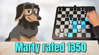 Marty bot rated 1350 + ChessUp 2