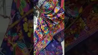 pure Bangalore silk kantha stitch saree with bp @hasibakhatun7123
