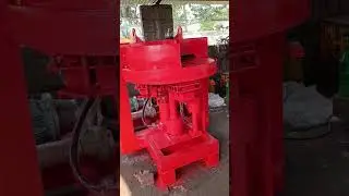 Flyash bricks machine rotary type heavy duty 1800 production 80tn  capacity machine 9337543541