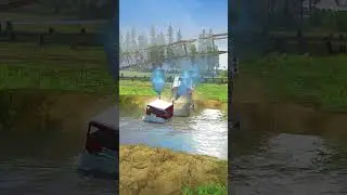 EXTREME Road Stress Test &ndash; Can a TANK Cross Safely? | Spintires Mudrunner #mudrunner Game15