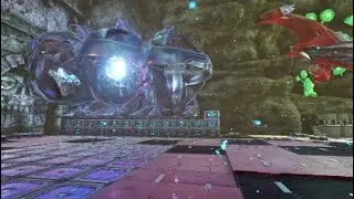NARCOS OP center 3 crouch Base tour 3 days in to claiming!! #RUIN Ark unofficial pvp Ps4/Ps5