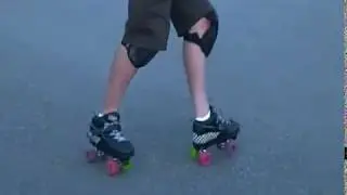 ROLLER SKATE REVIEW #1- SureGrip ROCK GT 50 + Lorne Milne lesson - Edge Moves: LM ROLLER SCHOOL