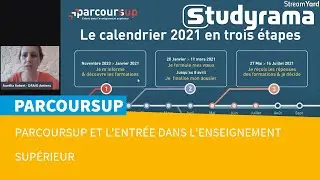 Parcoursup et l'entr&eacute;e dans l'enseignement sup&eacute;rieur
