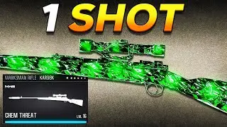 new *ONE SHOT* KAR98 is BROKEN in WARZONE after UPDATE! 😲 (Best KAR98k Class Setup) - BO6