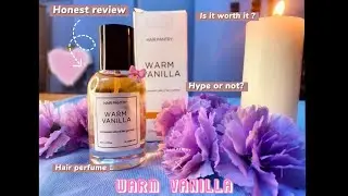 Warm vanilla hair perfume honest review 🎀 l Hair pantry | Is it worth it ?? 