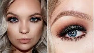 Sultry Green Smokey Eye Makeup Tutorial | Brianna Fox