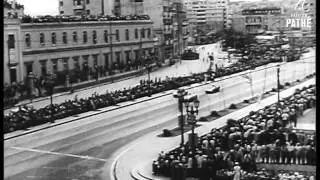 Disaster At Cuban Grand Prix After Fangio Kidnapping (1958)