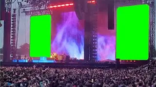 Concert 🎵 Stage Lights💡 Crowd 👥 👥 2 Green Screen Backdrops