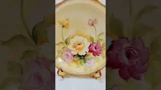 FOR SALE Hand Painted Japan Floral Basin Bowl $12 + shipping #shorts #handpainted #ceramicbowl