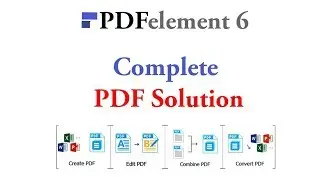 Complete  PDF Solution - Edit PDF | Create PDF | Convert PDF | Combine PDF