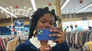 COME THRIFTING WITH ME AS A CERTIFIED YAPPER