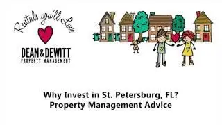 Why Invest in St. Petersburg, FL? Property Management Advice