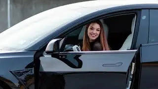 Tesla Model Y Auto Presenting Door Handles by Hansshow!
