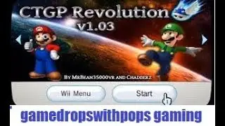 lets Play Mario Kart Wii CTGP Revolution V1.03 Fun Run Pt 1