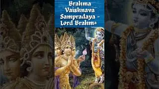 Bonafide Vaishnava Sampradayas | Four Vaishnava Sampradayas | Sri | Brahma | Rudra | Kumara