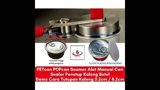can sealer seamer alat penutup kaleng botol 5,2 - 5,5cm