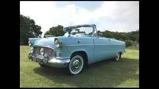 1959 Ford Consul 375 Lowline Convertible Car