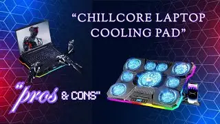 🔥 Overheating laptop? The ChillCore A21 Cooling Pad has your back!