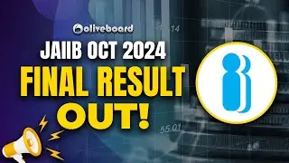 Good News JAIIB Oct 2024 Final Result Out | By Himanshu Sir 🎉📈