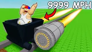 I built the FASTEST Cart in Roblox Build A Cart