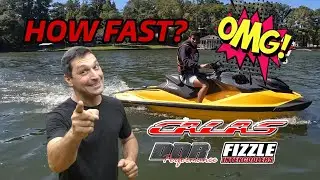 Тестирование нашей НОВОЙ сборки SeaDoo RXP для Jetski World Series 2022 + производительность DDR ...
