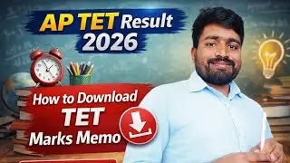AP TET RESULT OUT #HOW TO DOWNLOAD AP TET MARKS MEMO//#AP TETమార్క్స్ మెమో ఎలా డౌన్లోడ్ చేసుకోవాలి.?