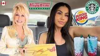 Eating the NEWEST Fast Food Items For A Day - May Edition