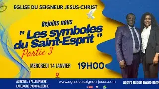 Enseignement : Les symboles du Saint-Esprit Partie 3 avec l'ApôtreHubert Nwafo Kamga