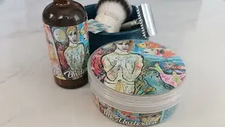 Ariana & Evans The Undersea soap & after-shave, Edwin Jagger D89 & Feather blade, what a combination