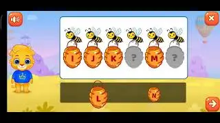 ALPHABET SEQUENCE, ABC LEARNING, KIDS PLAY AND LEARN