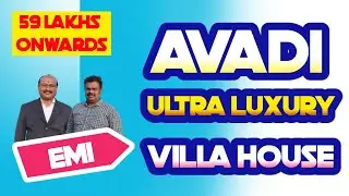 Luxury House for sale in Avadi  Buy EMI Option Prime Location 2 BHk House sale on 59 Lakhs