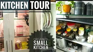 Indian Kitchen Tour | Indian kitchen organization | Milly Moitra.