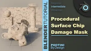 Break The Surface: процедурное двухслойное повреждение &mdash; Учебное пособие по Blender