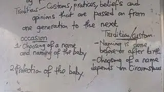 R.E 2046 - The birth And infancy of John the Baptist and Jesus Christ Lesson 1 || Harrison J Zulu
