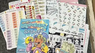 June Stationary Haul| Itty Bitty Sticker Co, CuteCutCraft, Game Grumps and more!