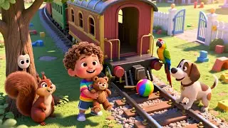 Garden Van Joy Steps! | Fun Kids Song | Toddler Learning Adventure