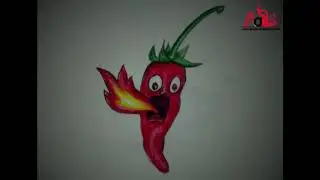 How to draw Red Chili Pepper | chili peppers